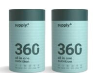 Supply6 360 Ultimate Health Powder for Women & Men | Daily Supplement with 63+Vitamins, Minerals, Probiotics, and Superfoods | Daily Greens | Gut Health supplements, Energy, Immunity(30 Servings)