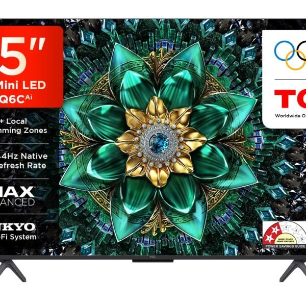 TCL 189 cm (75 inches) 4K UHD Smart QD-Mini LED Google TV 75Q6C