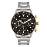 TIMEX Analog Watch for Man with Round Dial & Water Resistant Men's Wrist Watches
