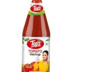 TOPS Tomato Ketchup No Onion No Garlic- 500 gm Glass Bottle|Made with the goodness of juicy hand-picked Tomatoes | No Added Colour & Flavour.