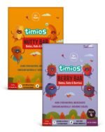 Timios Mix Energy Bars | Berry Bar and Nutty Bar | Pack of 8