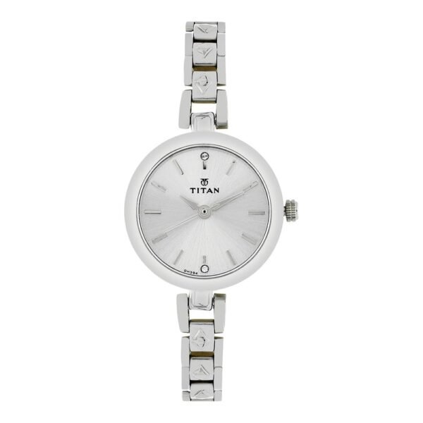 Titan Karishma Analog Silver Dial Women's Watch -NM2598SM01 / NL2598SM01