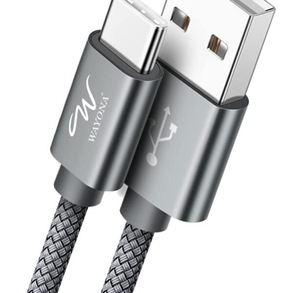 Type c cable fast charging 65W Fast C type Charger Cable Compatible for iPhone 17,16 Pro,15 Pro Max, 17 Air,Plus,Apple CarPlay, Galaxy S25 Ultra Charge & Sync Function for All Type C Devices