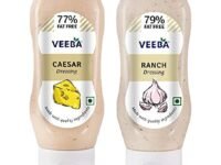 Veeba Ranch Dressing,300g and Caesar Dressing ,300g - Pack of 2