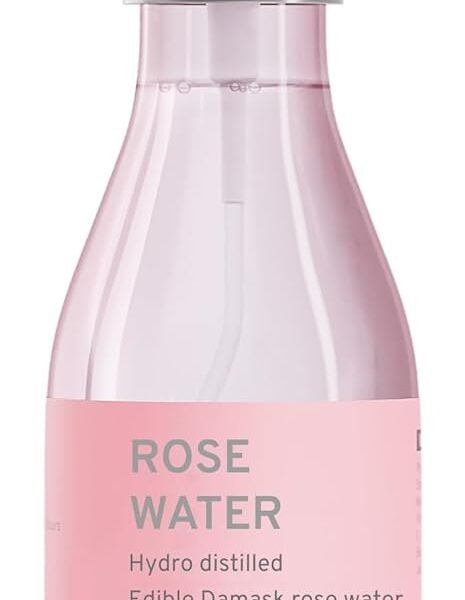 Vitro Rose Water Spray for Face 200ml | Pure Gulab Jal | No Additives, Chemicals, or Preservatives | Natural Toner for Hydrated, Glowing Skin | Hydro Distilled