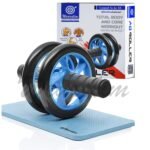Wearslim Professional ABS Roller|AB Roller For Core And Full Body Strength Gym Equipment Upper Body Toning | Includes Extra Thick Knee Pad |ABS Roller For Men And Women[6 Months Warranty],Multicolour