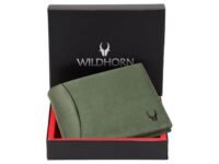 WildHorn Wildhorn India Oliver Green Leather Men's Wallet (WH7311GREEN)