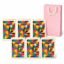 Wooden Tetris Puzzle Game Set, Colorful Brain Teaser Blocks, Educational STEM Toy with Gift Bag, 5 Pack Party Favours