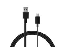 XIAOMI Mi Type C Cable - 22.5W PD Fast Charging, 1m Length for Smartphones, Tablets & All Type C Devices, 480Mbps Data Transfer, Quick Charge 3.0 Compatible (Black)