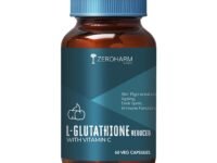 ZEROHARM L-Glutathione Reduced 1000mg with Vitamin C, E & Biotin | Advanced Skin Glow & Brightening Antioxidant | Even Tone, Pigmentation & Collagen Support | Plant-Based, Clean Label | 60 Capsules