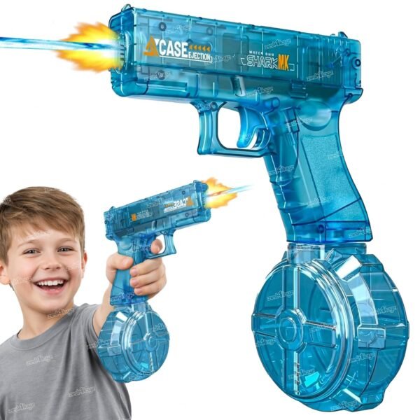 Zest 4 Toyz Holi Pichkari Water Gun for Kids Rechargeable Electric Water Gun Long Range High Pressure Spray Holi Watergun for Boys & Girls - Multicolor