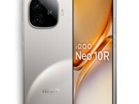 iQOO Neo 10R 5G (Moonknight Titanium, 12GB RAM, 256GB Storage) | Snapdragon 8s Gen 3 Processor | India's Slimmest 6400mAh Battery Smartphone | Segment's Most Stable 90FPS for 5 Hours