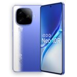 iQOO Neo 10R 5G (Raging Blue, 8GB RAM, 256GB Storage) | Snapdragon 8s Gen 3 Processor | India's Slimmest 6400mAh Battery Smartphone | Segment's Most Stable 90FPS for 5 Hours