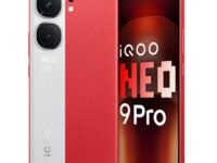 iQOO Neo9 Pro 5G (Fiery Red, 8GB RAM, 256GB Storage) | Snapdragon 8 Gen 2 Processor | Supercomputing Chip Q1 | Flagship Level Sony IMX920 Camera