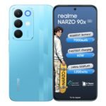 realme NARZO 90x 5G (Flash Blue,8GB+128GB) | 7000mAh + 60W Biggest Battery & Fastest Charging in The Segment* | 144Hz Bright Display | Sony 50MP AI Rear Camera | AI Assist | 400% Ultra Boom Speaker
