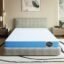 SleepyHug AirCell Ortho Spinex Plus 4 inch HR Foam Mattress | 3 Zones Support |5 Years Warranty | Back Pain Relief |Spine Alignment | Single Bed Size Light Blue (LxWxH -75x36x4 Inch)