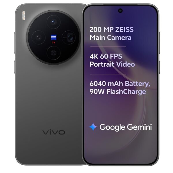 vivo X300 5G (Elite Black, 12GB RAM, 256GB Storage) with No Cost EMI/Additional Exchange Offers