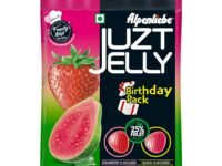 ALPENLIEBE JUZT Jelly Assorted Flavour Birthday Pouch, 315 G / 332.5 g, Strawberry, Weight May Vary.