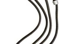 AR and Traders Luggage Double Elastic Bike Scooty Bungee Cord Utility Rope Black