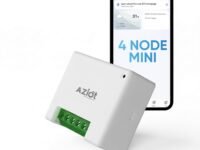 AZIOT 4 Node Smart Switch Mini - WiFi/Bluetooth Communication - Made in India - Timer Function - Works with Google Home and Amazon Alexa… (2 Module Size)