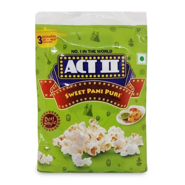 Act II Sweet Pani Puri Popcorn, 59g