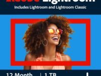 Adobe Lightroom with Lightroom Classic 1 TB | AI-assisted photo editor | 12-Month Subscription | PC/Mac | Email Delivery