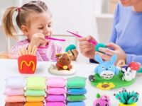 Air Dry Clay for Kids (12 Colors) with 3 Sculpting Tools | Soft Modeling Clay Set for Art & Craft, DIY Projects, School Activities | Creative Play Dough Birthday Return Gift for Boys & Girls