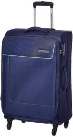 American Tourister Polyester 69 cm Navy Softsided Suitcase (AMT JAMAICA SP 69CM Navy Softsided)