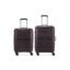Aristocrat Liberty Set of 2 (Cabin+Medium) Trolley Bag, 58+68Cm | Combination Lock | 8 Wheels | 3 Years International Warranty | New Saddle Brown