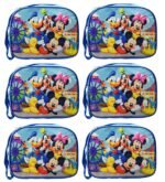 Asera Polycotton Birthday Return Gifts Sling Bag/Picnic Bag Cartoon Theme Bags for Kids, Multicolour