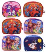 Asera Polycotton Birthday Return Gifts Sling Bag/Picnic Bag Mix Designs Theme Bags for Kids, Multicolour
