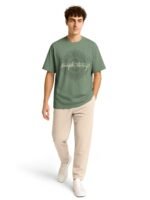 BULLMER Trendy Co-ords with Oversized T-Shirt & Pants Clothing Set for Men | Cotton Blend Cord Set for Men