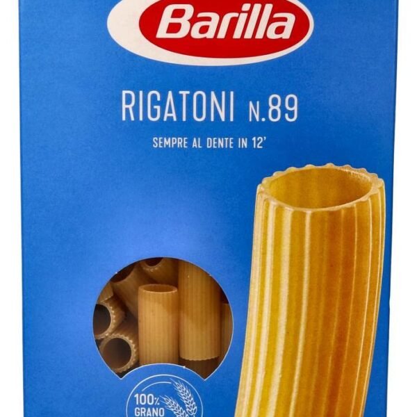 Barilla Pasta Rigatoni Durum Wheat, 500Gram, Italy