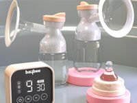 Baybee Electric Double Breast Pump for Mothers, Breast Pump Electrical with Led Display, 3 Phase Pumping Modes, 9 Level Suction Adjustment & Massage | Double Electric Breast Milk Pump