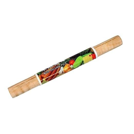 BigPlayer Wooden Rolling Pin for Baking - Thick Size, for Chapati/Roti/Paratha