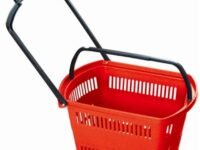 Bigapple BA-Basket30L Heavy Weight King Shopping Trolley, Basket Type, 25kg Capacity