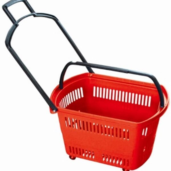 Bigapple BA-Basket30L Heavy Weight King Shopping Trolley, Basket Type, 25kg Capacity