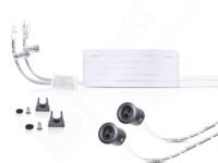 Blackt Electrotech BT02DC 12/24 DC IR Sensor for Single Door Cabinet, Closet, Wardrobe -Automatic Opening and Closing (DoubleDoor)