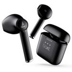 Boat Airdopes 131/8 with 60 Hrs Playback, ASAP Charge Truly Wireless Bluetooth in Ear Earbuds with Mic (Active Black)