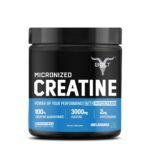 Bolt Micronised Creatine Monohydrate 3000 Powder|With Phycocyanine|Provides Energy Support For Heavy Workout|Formulated In Usa|100 grams (0.22Lb),33 Serving|Unflavored