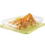 Borosil Rectangular Dish, 1.5 litres, Transparent