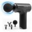 CARESMITH Charge Go Massage Gun | Body Massager for Pain Relief | Massage Gun for Back Leg & Full Body | 4 Specialized Heads For Full Body Pain Relief