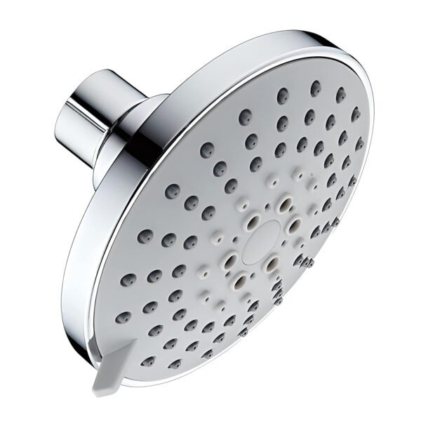 CARNIVAL Luxury (4.5" inch) Adjustable Multi Flow 5 Mode ABS Round Shaped Overhead Shower Without ARM | Mist,Massage & Rain Flow Shower Head For Bathroom | Multi Function Shower Head