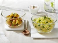 CELLO Ornella Toughened Glass Mixing Bowl | Microwave Safe & Dishwasher Safe | Clear & Non- Porous Glass | Scratch Resistant | Transparent | 500ml Set of 2