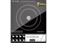 Cadlec CookFusion 2000W Induction Cooktop | 7 Cooking Modes, Auto Shut-Off, Over-Heat Protection, LED Display, BIS Approved, 2-Year Warranty | Black