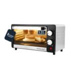 Cadlec Cruise_5 Multi-Function OTG for Kitchen, 12 Litre, 1000W, Oven Toaster Griller, Adjustable Temperature & Timer, Bake, Grill & Toast, Oven for Baking - Silver