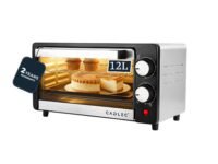 Cadlec Cruise_5 Multi-Function OTG for Kitchen, 12 Litre, 1000W, Oven Toaster Griller, Adjustable Temperature & Timer, Bake, Grill & Toast, Oven for Baking - Silver