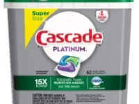 Cascade 97726PK ActionPacs, Fresh Scent, 34.5 oz Bag, 62/Bag