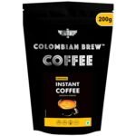 Colombian Brew Original Instant Coffee Powder Strong, 200g