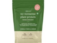 Cosmix No-Nonsense Plant Protein | 26 Protein/Serve, 1Kg Pouch | Kerala Vanilla Bean | Plant Based Protein, Pea & Rice Isolate | Clean, Easy to Digest | All Essential Amino Acids